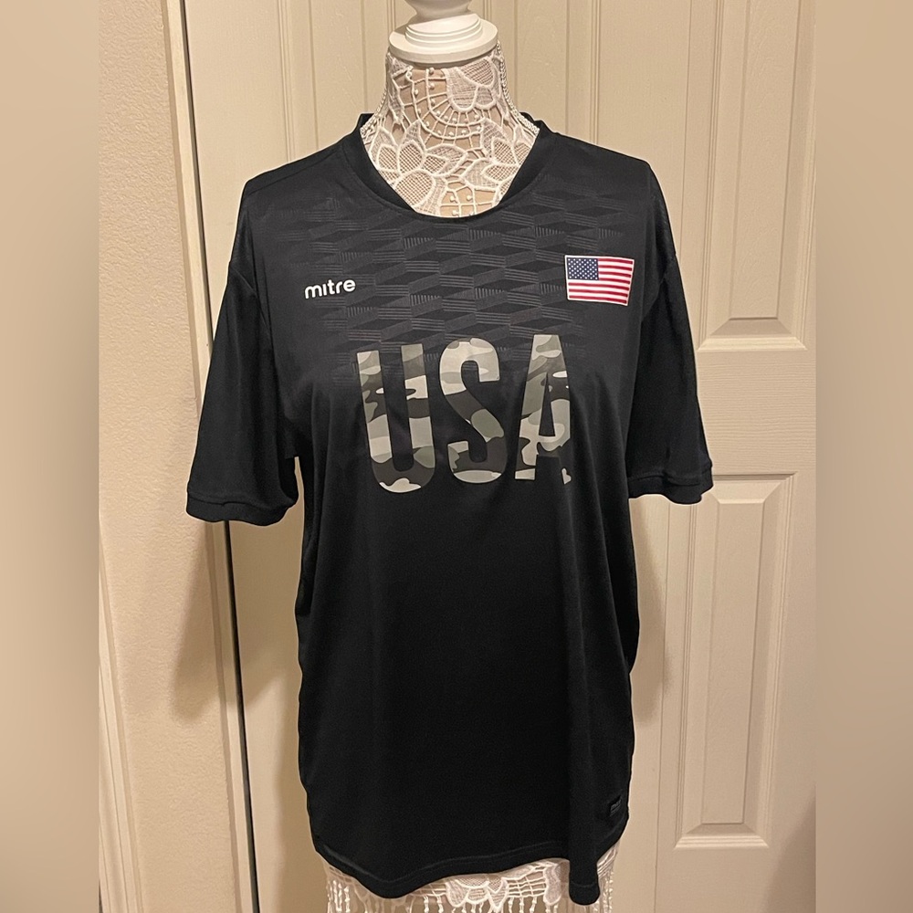 USA Men’s Soccer Team Mitre Proflow XL Camo Lettering